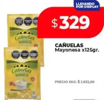 Supermayorista Vital CAÑUELAS Mayonesa oferta