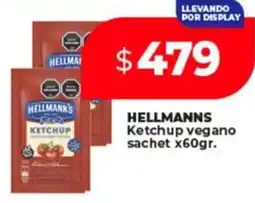 Supermayorista Vital HELLMANNS Ketchup vegano oferta