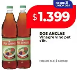 Supermayorista Vital Dos anclas vinagre vino pet oferta