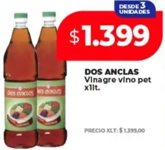 Supermayorista Vital Dos anclas vinagre vino pet oferta