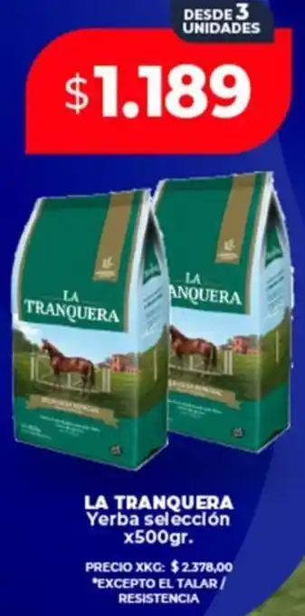 Supermayorista Vital La tranquera yerba selección oferta