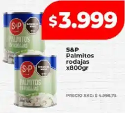 Supermayorista Vital S&p palmitos rodajas oferta