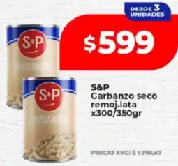 Supermayorista Vital S&p garbanzo seco remoj.lata oferta