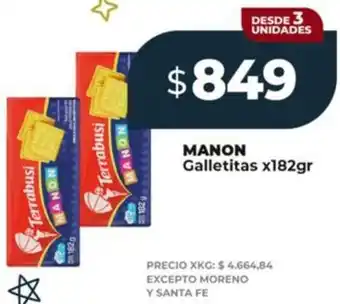 Supermayorista Vital Manon galletitas oferta