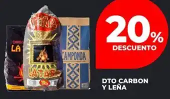 Supermayorista Vital Dto carbon y leña oferta