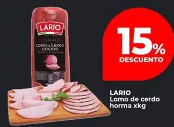 Supermayorista Vital Lario lomo de cerdo horma oferta