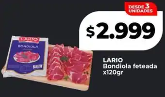 Supermayorista Vital Lario bondiola feteada oferta