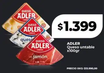 Supermayorista Vital Adler queso untable oferta