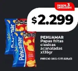 Supermayorista Vital Pehuamar papas fritas clasicas acanaladas oferta