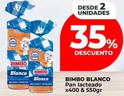 Supermayorista Vital BIMBO BLANCO Pan lacteado oferta