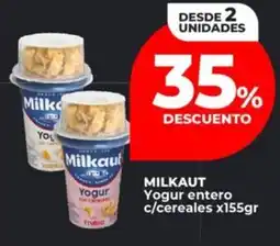 Supermayorista Vital Milkaut yogur entero c/cereales oferta