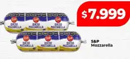 Supermayorista Vital S&p mozzarella oferta