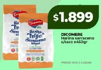 Supermayorista Vital Dicomere harina sarraceno s/tacc oferta