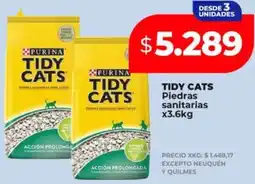 Supermayorista Vital Tidy cats piedras sanitarias oferta