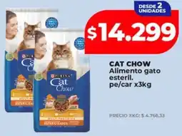 Supermayorista Vital Cat chow alimento gato esteril. pe/car oferta