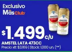 Changomas Amstel lata oferta