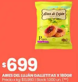 Changomas Aires del luján galletitas oferta