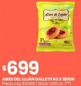 Changomas Aires del luján galletitas oferta