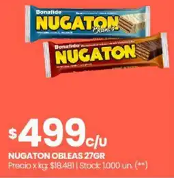 Changomas Nugaton obleas oferta