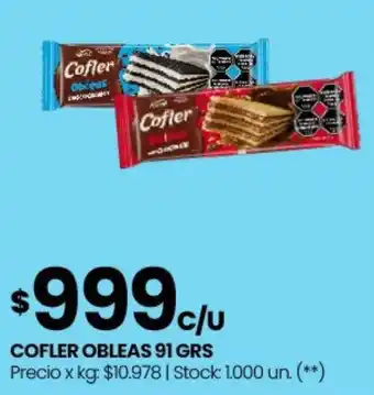 Changomas Cofler obleas oferta