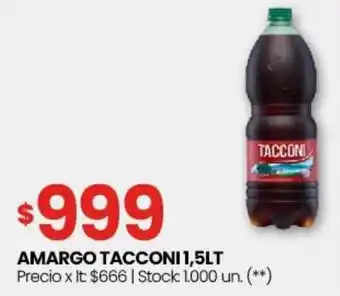 Changomas Amargo tacconi oferta