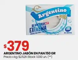 Changomas Argentino jabón en pan oferta