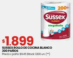 Changomas Sussex rollo de cocina blanco oferta