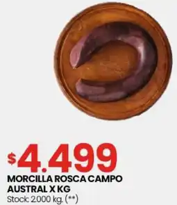 Changomas Morcilla rosca campo austral oferta