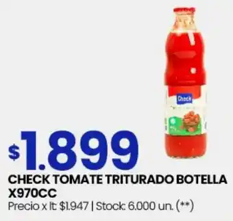 Changomas Check tomate triturado botella oferta