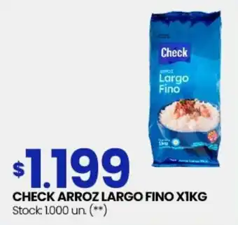 Changomas Check arroz largo fino oferta