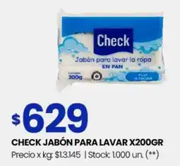 Changomas Check jabón para lavar oferta