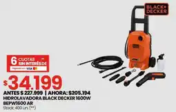 Changomas Hidrolavadora black decker 1600W oferta