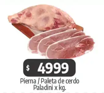 Autoservicio Capo Pierna/Paleta de cerdo Paladini oferta