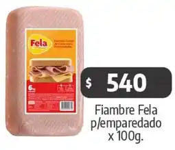 Autoservicio Capo Fiambre Fela p/emparedado oferta