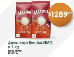 Supermercados Buenos Días Maximo Arroz largo fino oferta