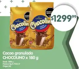 Supermercados Buenos Días CHOCOLINO Cacao granulado oferta