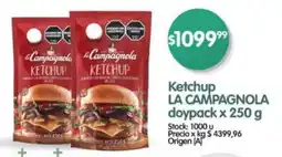 Supermercados Buenos Días LA CAMPAGNOLA Ketchup oferta