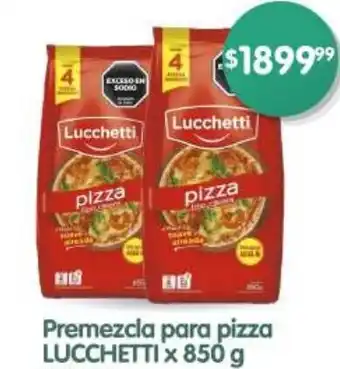 Supermercados Buenos Días LUCCHETTI Premezcla para pizza oferta