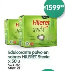 Supermercados Buenos Días HILERET Stevia oferta