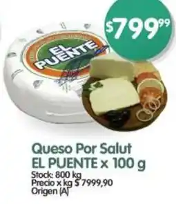 Supermercados Buenos Días EL PUENTE Queso Por Salut oferta