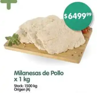 Supermercados Buenos Días Milanesas de Pollo oferta