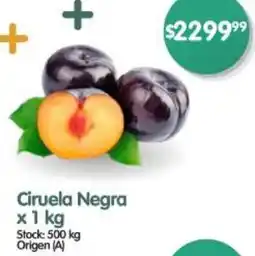 Supermercados Buenos Días Ciruela Negra oferta