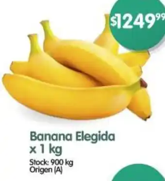 Supermercados Buenos Días Banana Elegida oferta