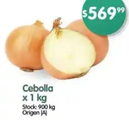 Supermercados Buenos Días Cebolla oferta