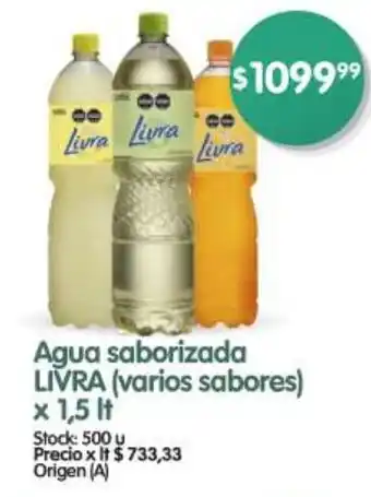 Supermercados Buenos Días LIVRA Agua saborizada oferta