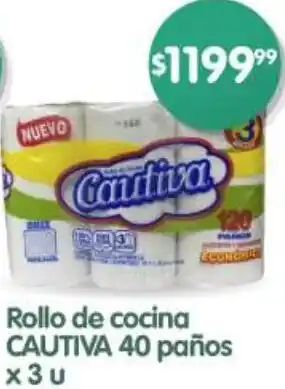 Supermercados Buenos Días CAUTIVA Rollo de cocina oferta