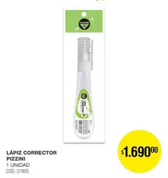 Atomo Conviene Lápiz corrector pizzini oferta