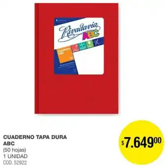 Atomo Conviene Cuaderno tapa dura abc oferta