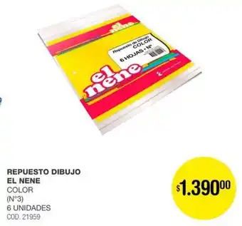 Atomo Conviene Repuesto dibujo el nene color (n°3) oferta