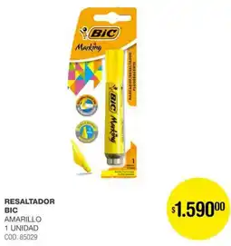 Atomo Conviene Bic resaltador amarillo oferta